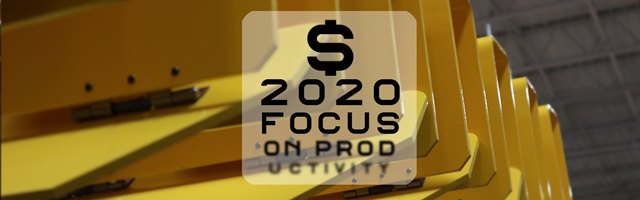 In 2020, Focus on Productivity